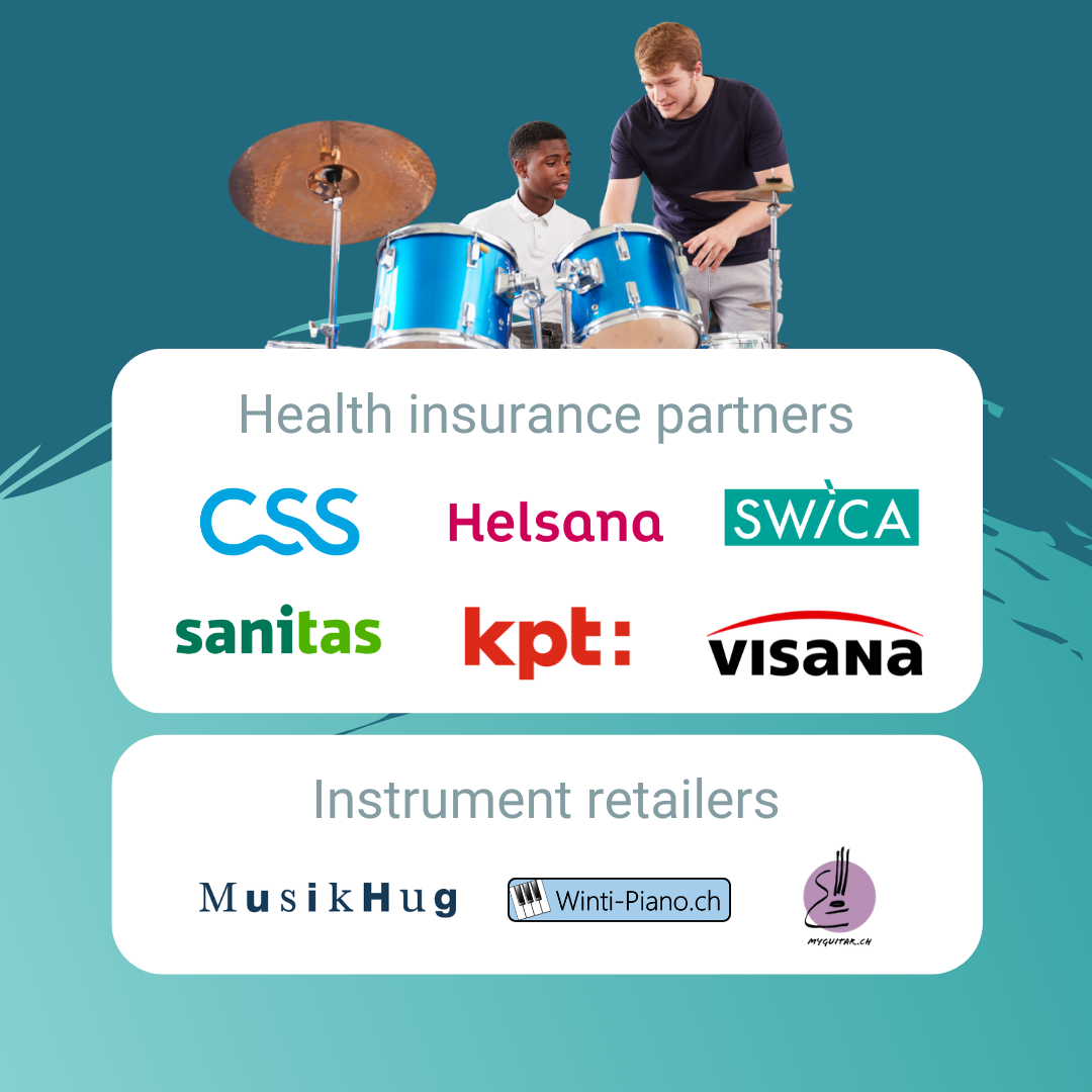 Music lessons from health insurers