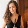 Caterina with a flute