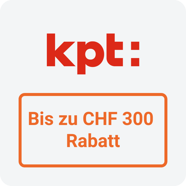 Logo der Firma Helsana mit der Signatur 15% Rabatt