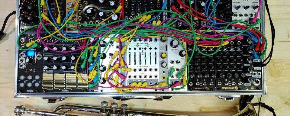 electronic music - modular synthétiseur