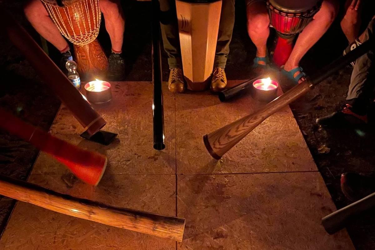 Workshop "Achtsam atmen mit dem Didgeridoo" course image