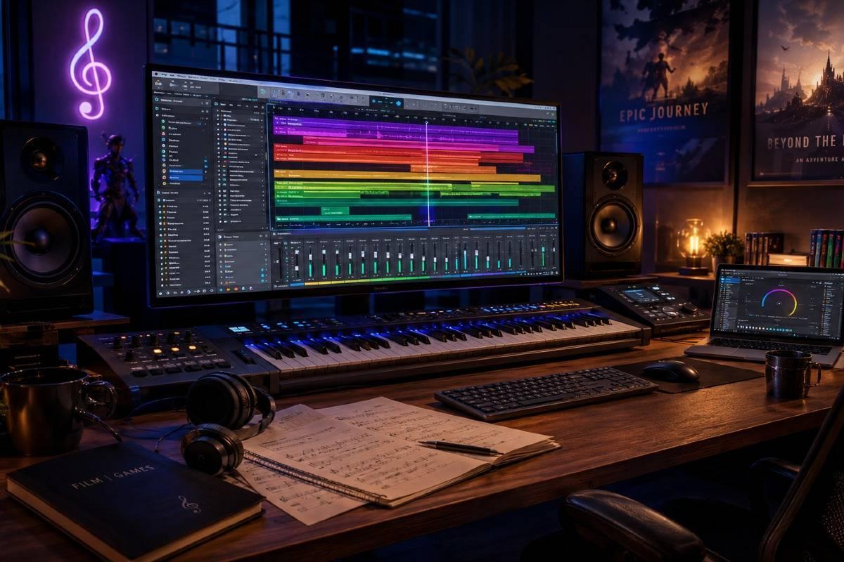 Film & Game Scoring with Logic Pro course image