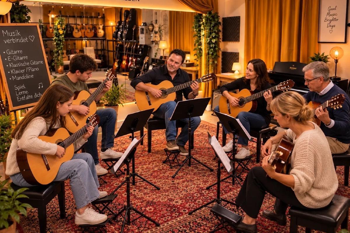 Gitarren-Gruppenkurs - 10 Lektionen a 60 Min. course image