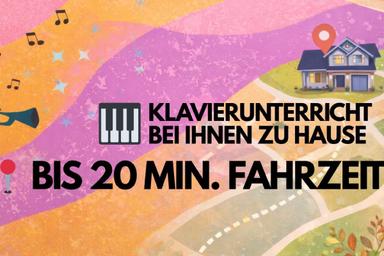 Privater Klavierunterricht – Hausbesuch (bis 20 Min. Fahrzeit) course image
