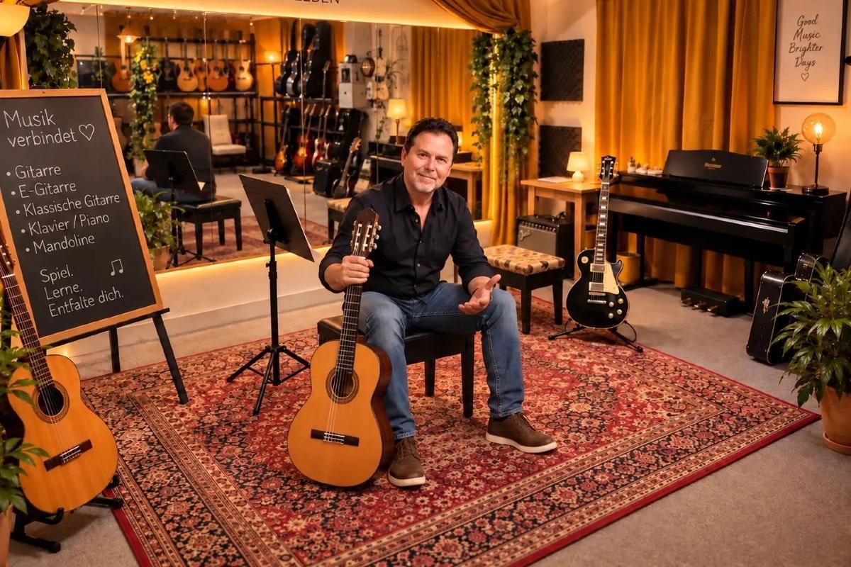 Privater Gitarrenunterricht - Private Guitar lessons course image