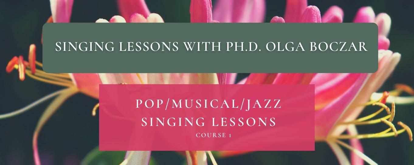 "POP/MUSICAL/JAZZ SINGING LESSONS" 🎤  (course 1) / Zürich (Altstetten/at your place)