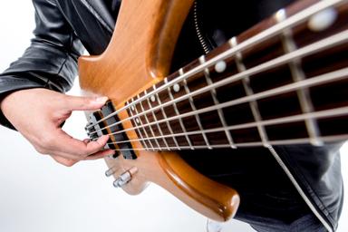 Electric bass playing across all genres. course image